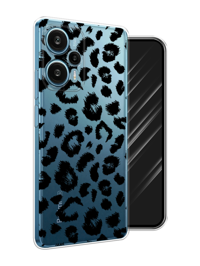 

Чехол Awog на Xiaomi Redmi Note 12 Turbo, Poco F5 "Окрас леопарда фон", Черный, 318750-1