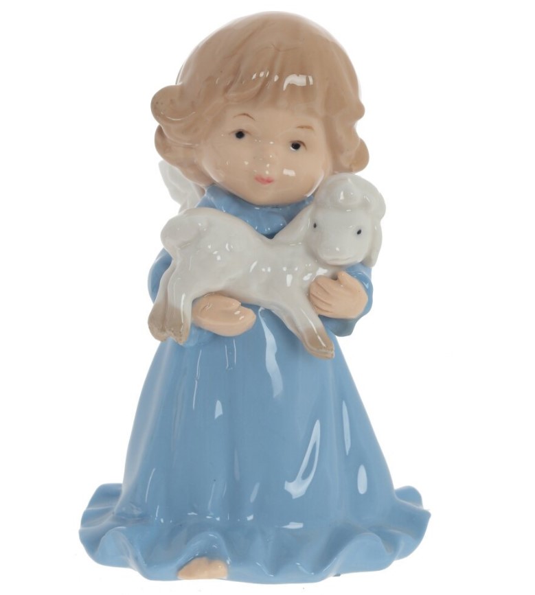 Фигурка декоративная Ангел, L9 W9 H14 см 795075 REMECO