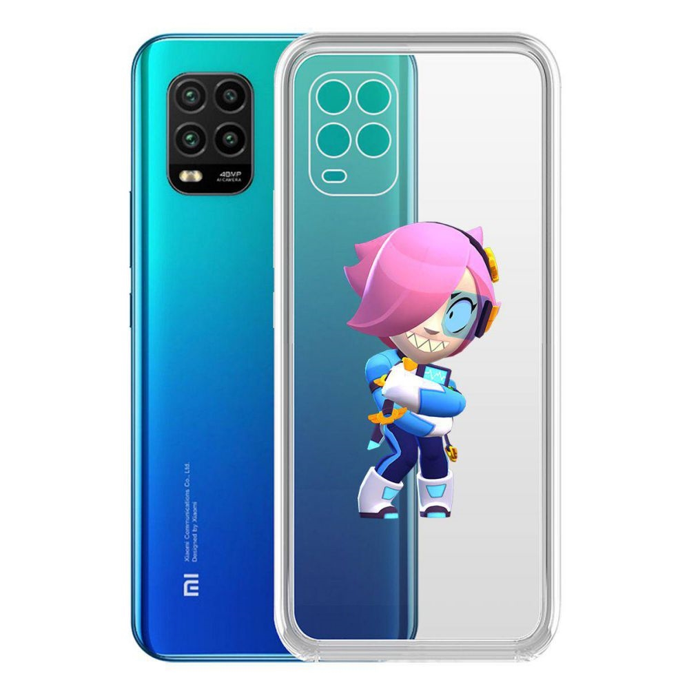 

Чехол-накладка Brawl Stars-Колетт Навигатор для Xiaomi Mi 10 Lite