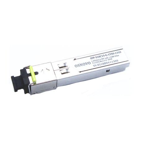 SFP-модуль Osnovo SFP-S1SC13-G-1550-1310 оптический sfp модуль osnovo sfp s1sc12 g 1310 1550 i