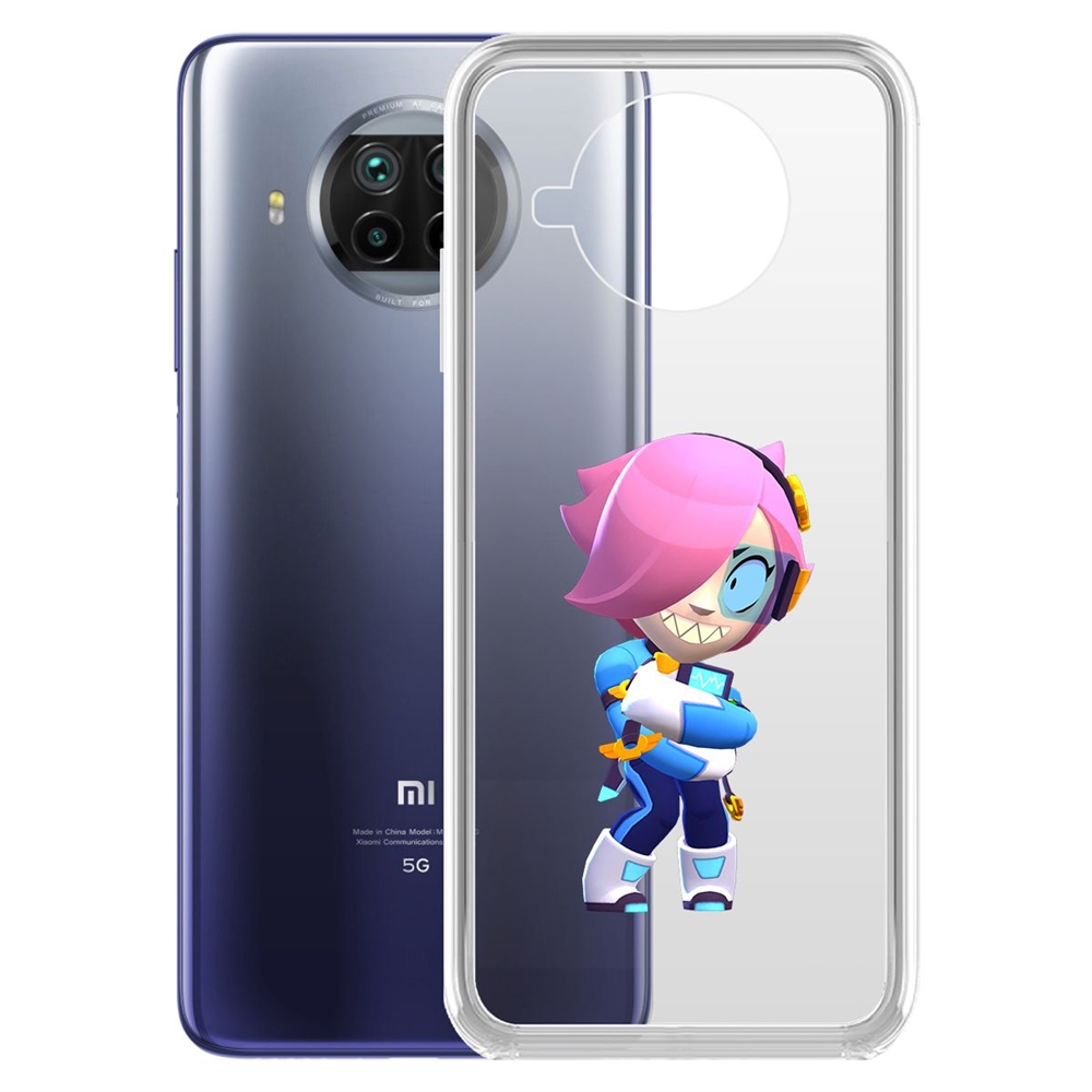 

Чехол-накладка Brawl Stars-Колетт Навигатор для Xiaomi Mi 10T Lite