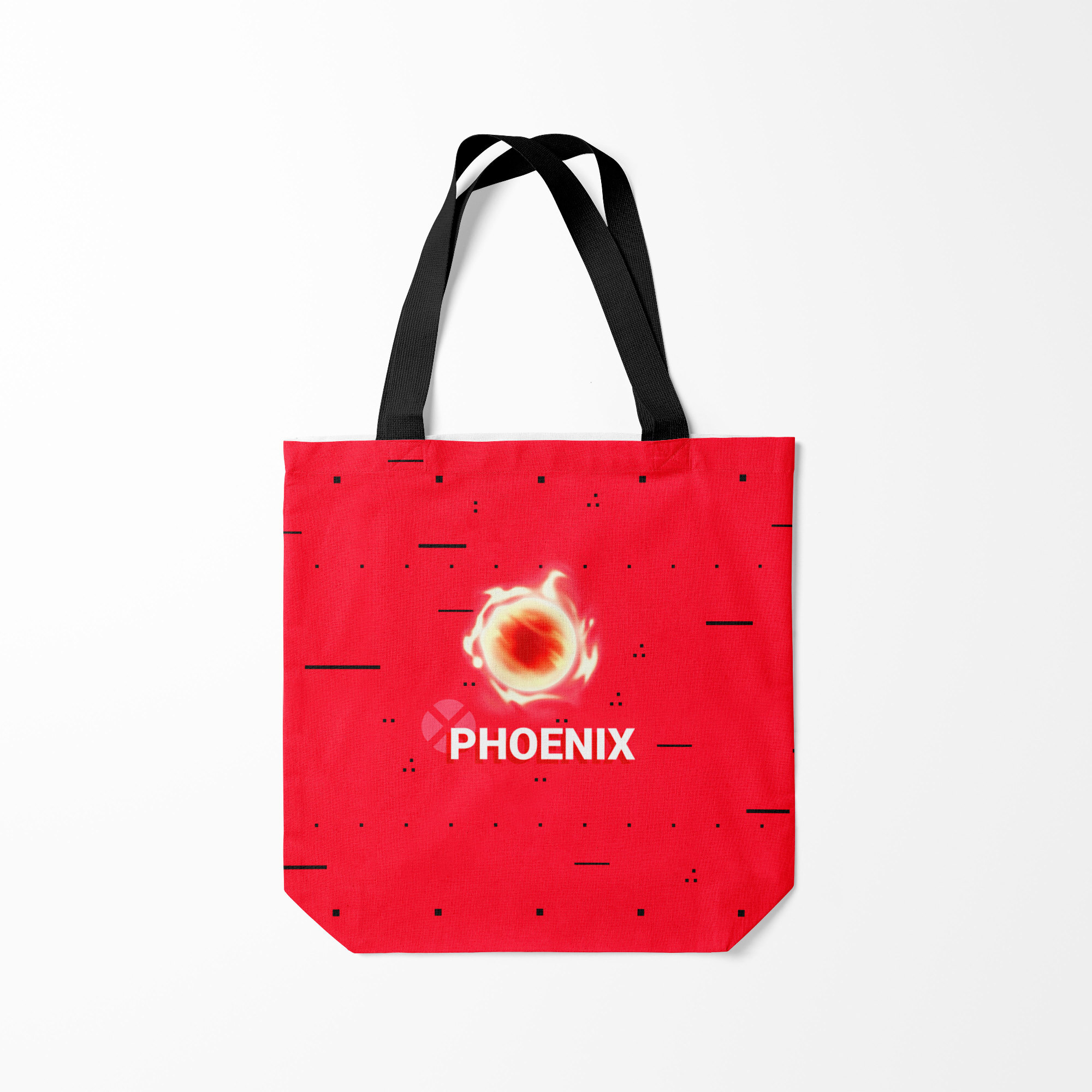 

Сумка шoппер унисекс Burnettie Phoenix, красный, Phoenix