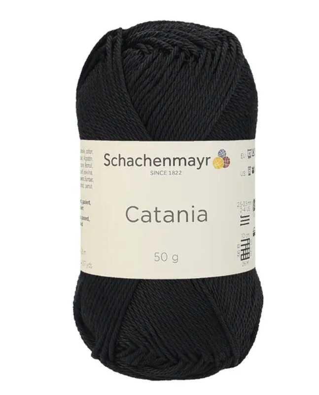 

Schachenmayr Originals Catania 00110 черный