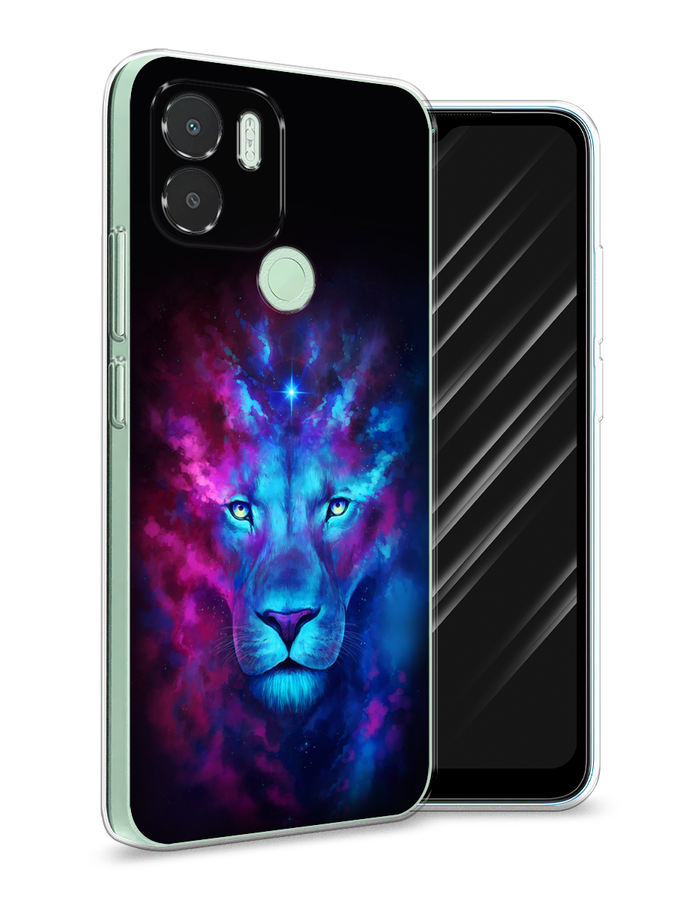 

Чехол Awog на Xiaomi Redmi A1+/Redmi A2+, Poco C51/C50 "Космический лев", Голубой, 319450-1