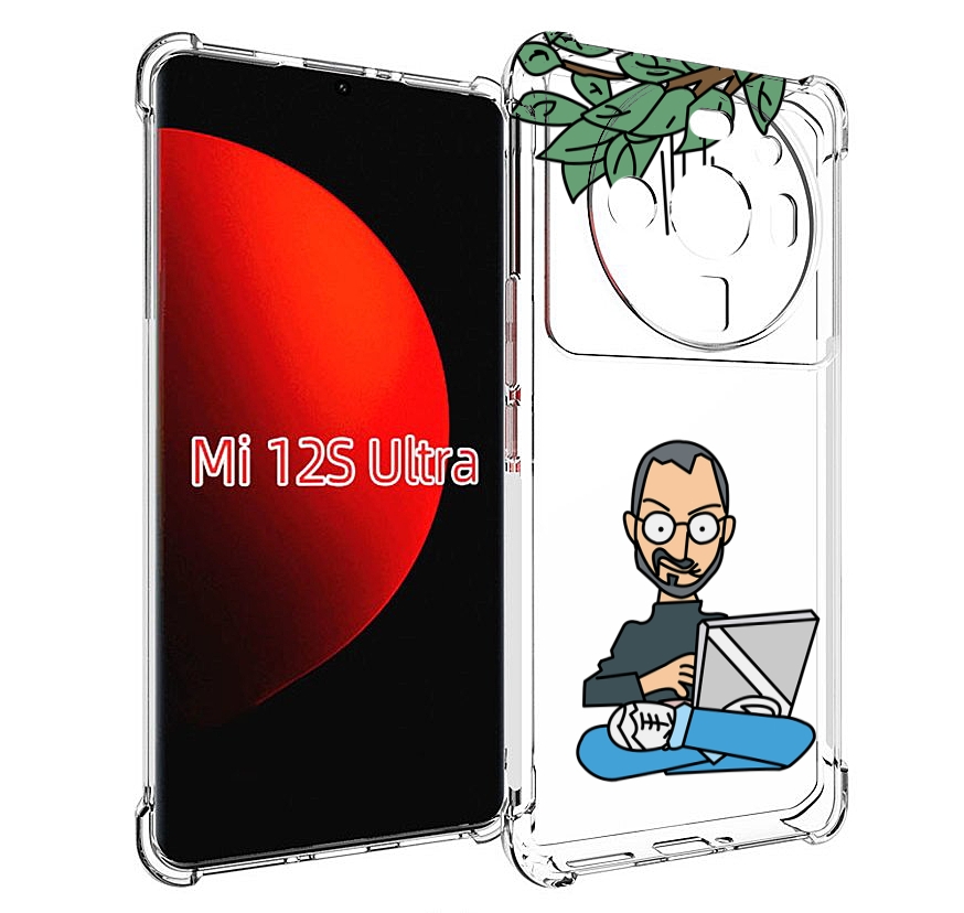 

Чехол MyPads программист для Xiaomi 12S Ultra, Прозрачный, Tocco