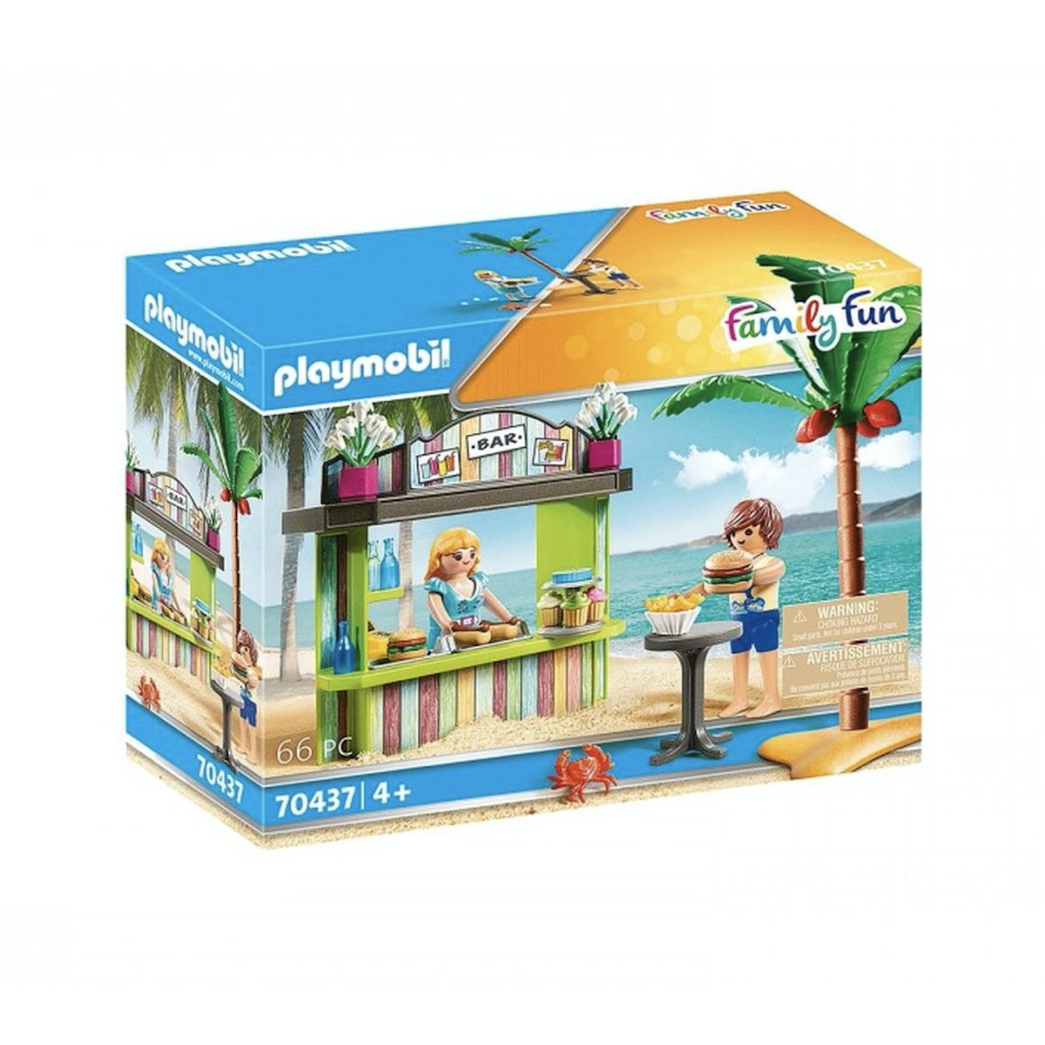 фото Конструктор playmobil пляжное кафе 70437