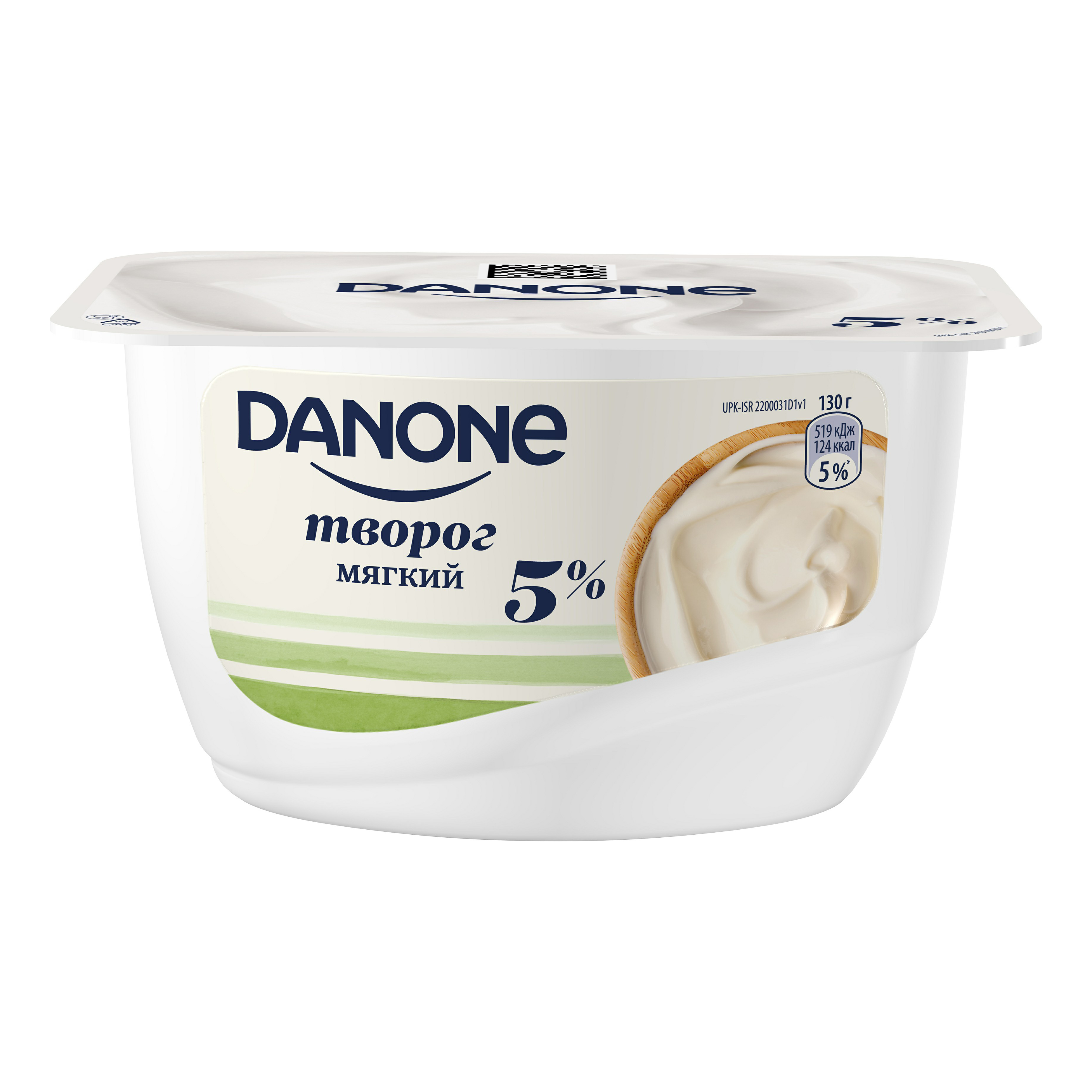 

Творог мягкий Danone натуральный 5% 130 г