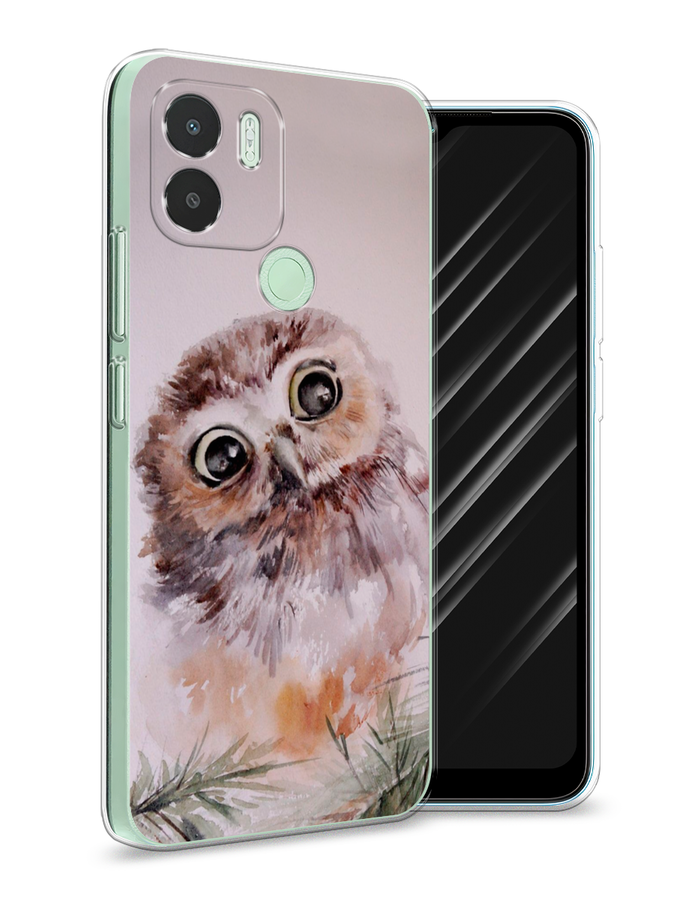 

Чехол Awog на Xiaomi Redmi A1+/Redmi A2+, Poco C51/C50 "Сова на розовом", Розовый;коричневый, 319450-1