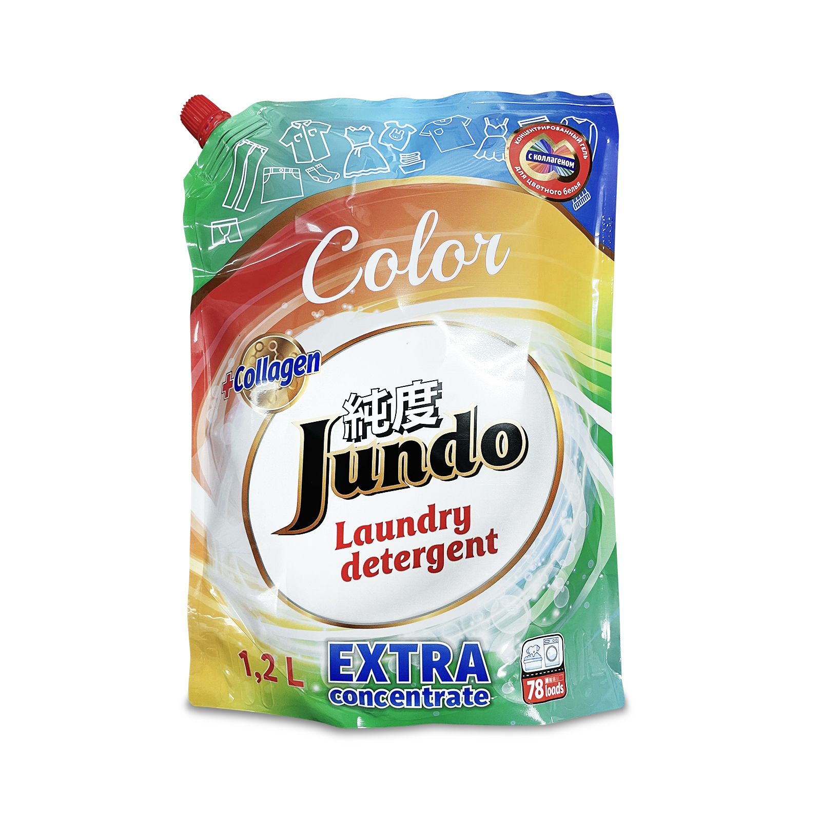 

Гель для цветного белья Jundo Color 1,2 л, Color