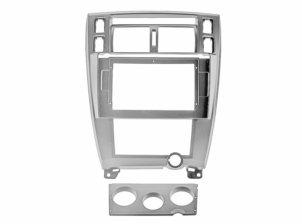 

Рамка для UMS HYUNDAI Tucson 2004-2010 SILVER, 10, RHY-FC805