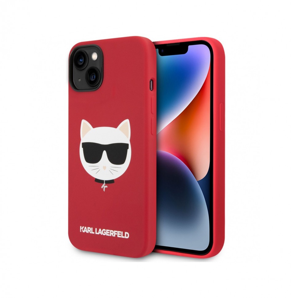 

Чехол Karl Lagerfeld Liquid silicone Choupette Hard (MagSafe) для iPhone 14 Plus, Красный, Liquid silicone Choupette Hard (MagSafe)