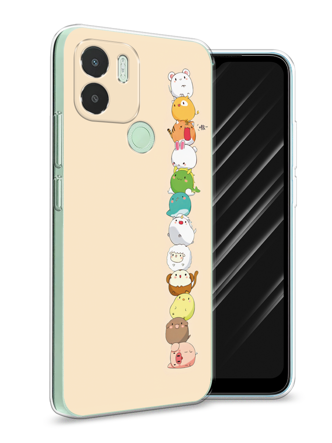 

Чехол Awog на Xiaomi Redmi A1+/Redmi A2+, Poco C51/C50 "Питомцы Чиби", Желтый, 319450-1
