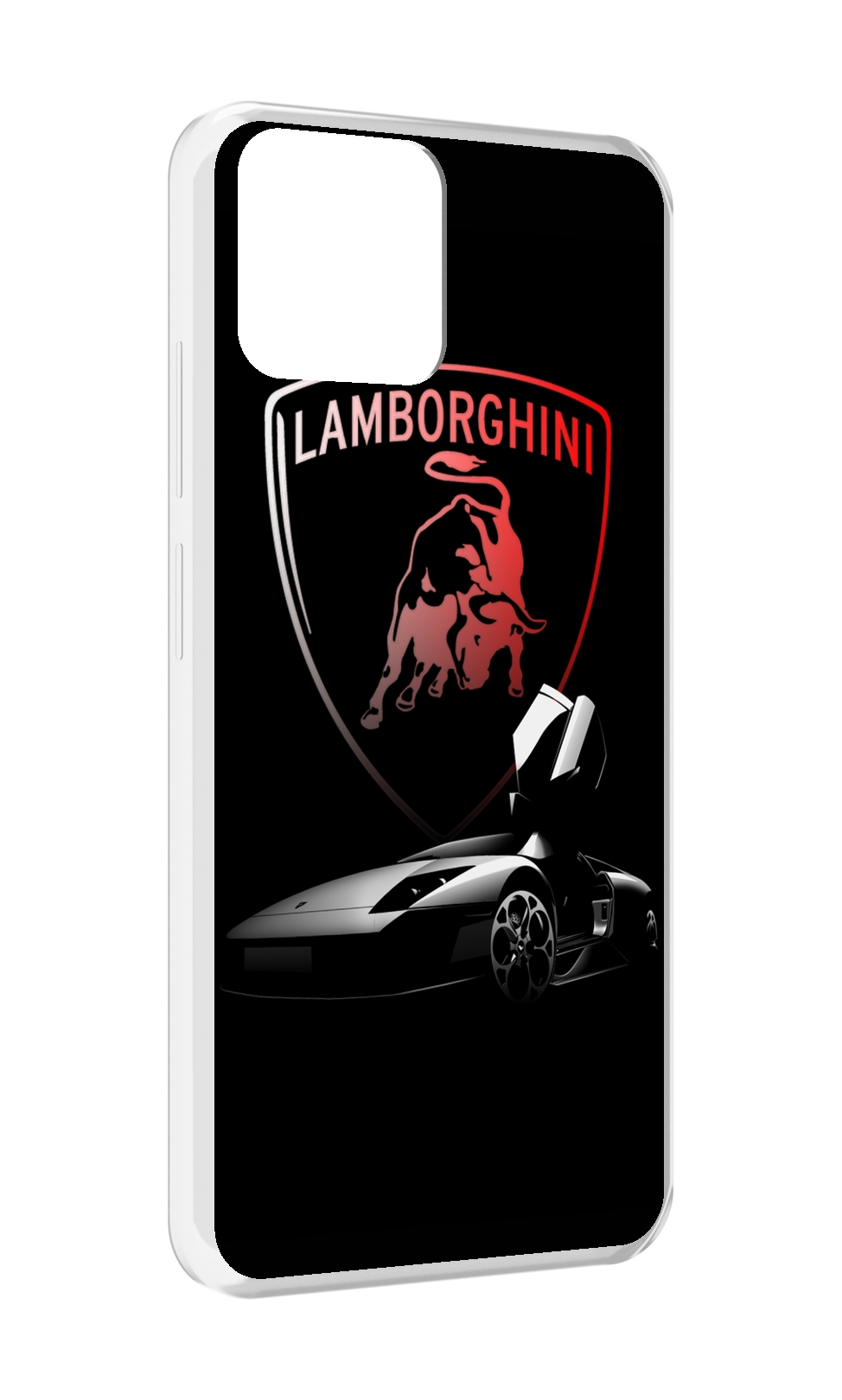 

Чехол MyPads Ламборгини-black мужской для Blackview A95, Прозрачный, Tocco