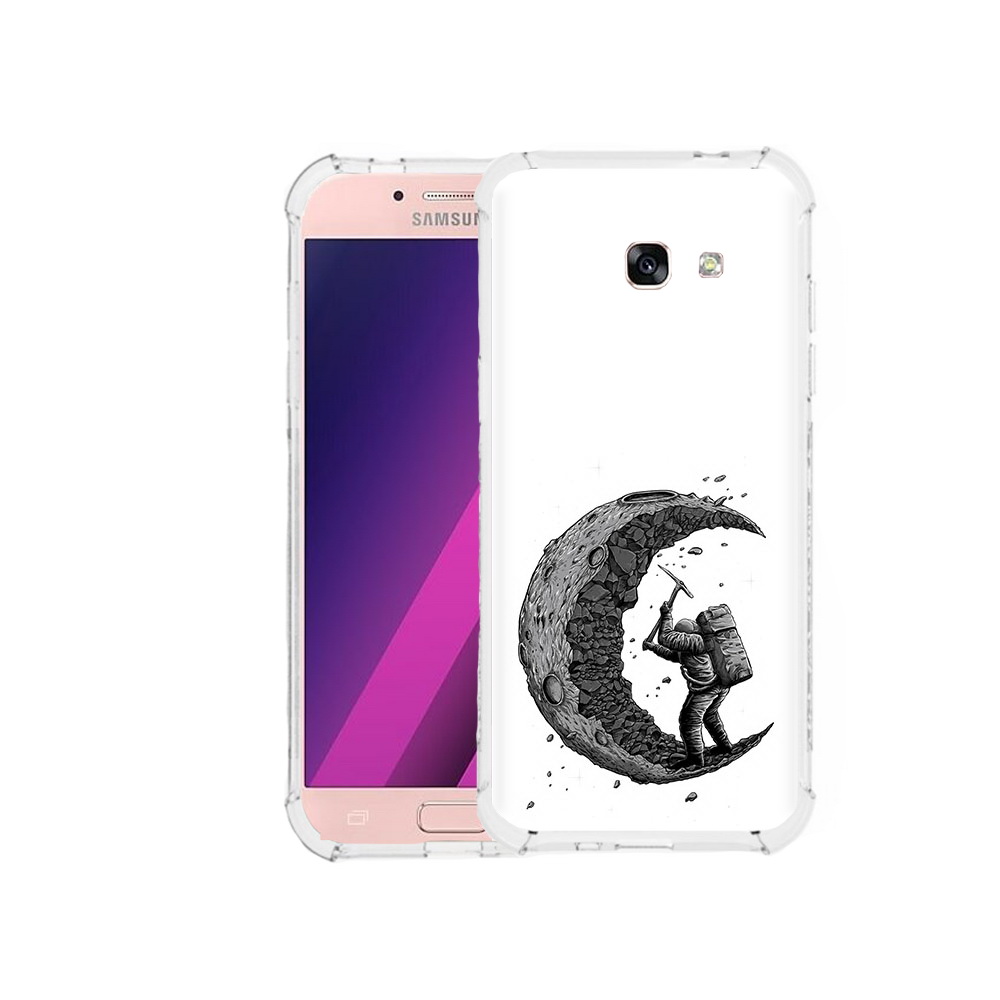 

Чехол MyPads Tocco для Samsung Galaxy A5 камненная луна (PT51293.578.384), Прозрачный, Tocco