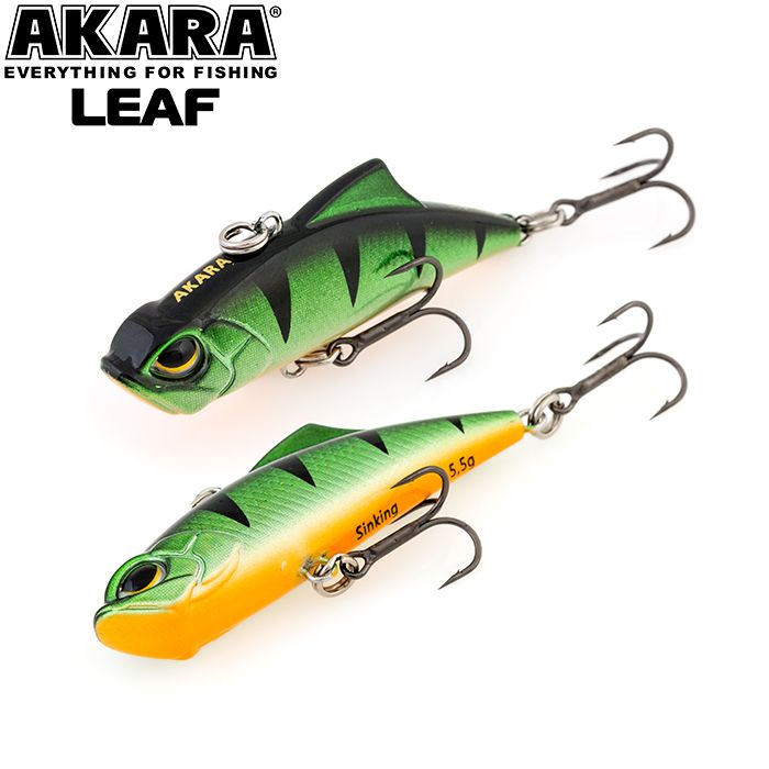 

Воблер Akara Leaf 45S 5,5 гр 3/15 oz 1,8 in A18, Разноцветный, Leaf