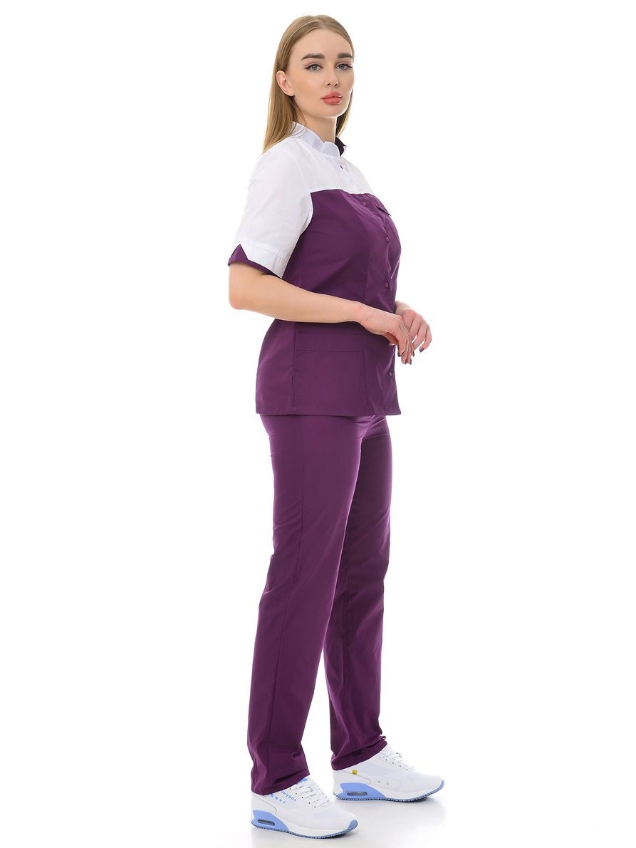 фото Костюм медицинский женский medicalwear марго 107 белый 38 ru