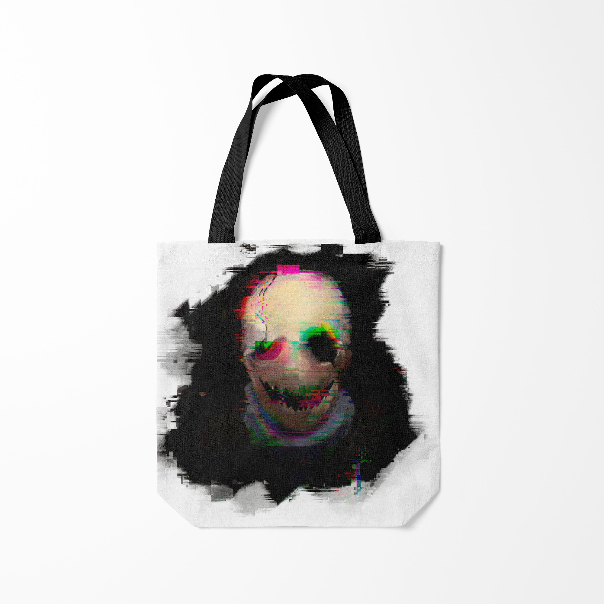 

Сумка шoппер унисекс Burnettie GASTER UNDERTALE, белый, GASTER UNDERTALE