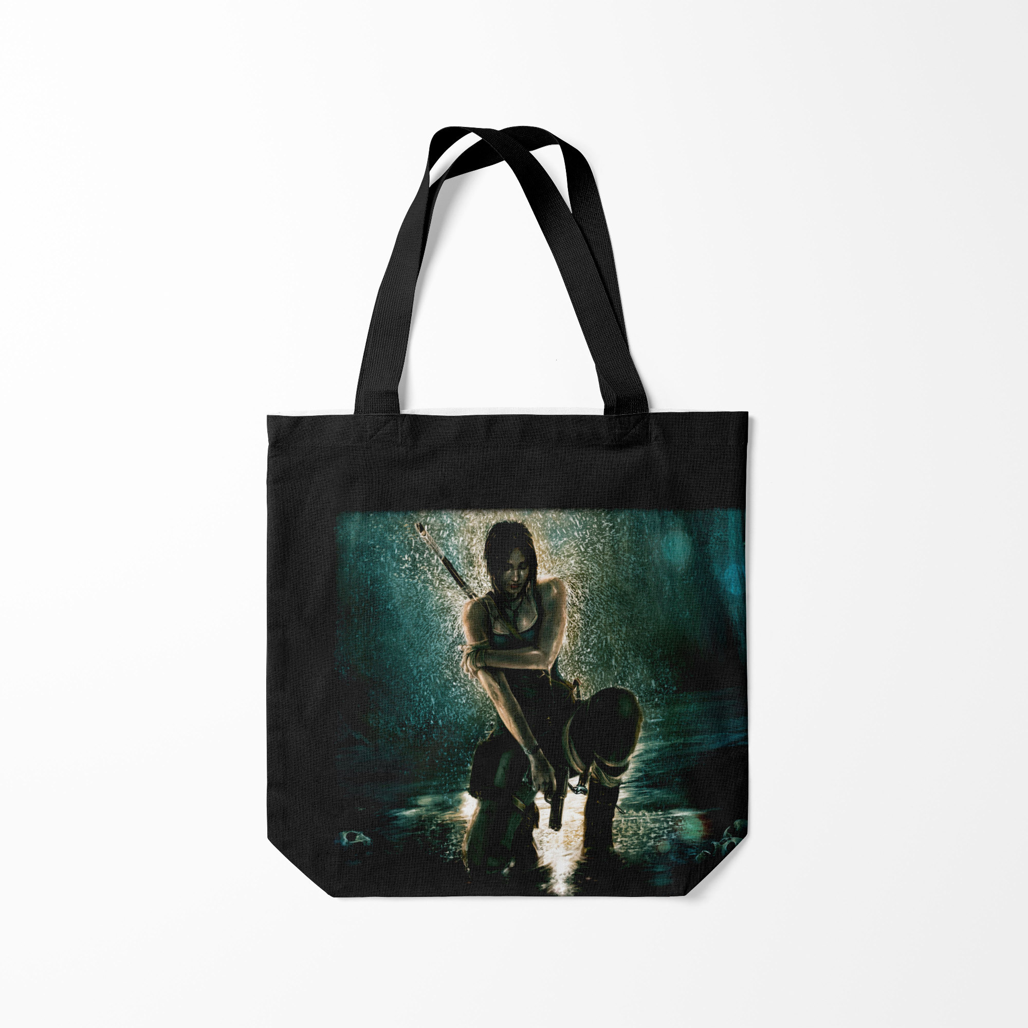 

Сумка шoппер унисекс Burnettie TOMB RAIDER, черный, TOMB RAIDER