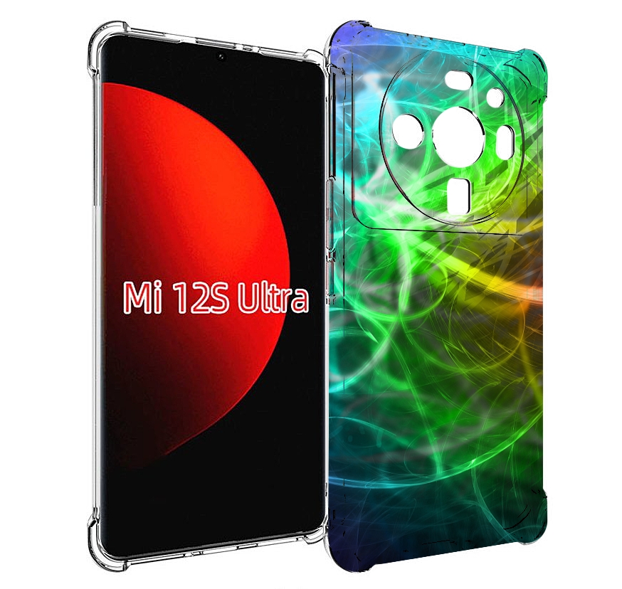 

Чехол MyPads разноцветная-абстракция-линиями для Xiaomi 12S Ultra, Прозрачный, Tocco