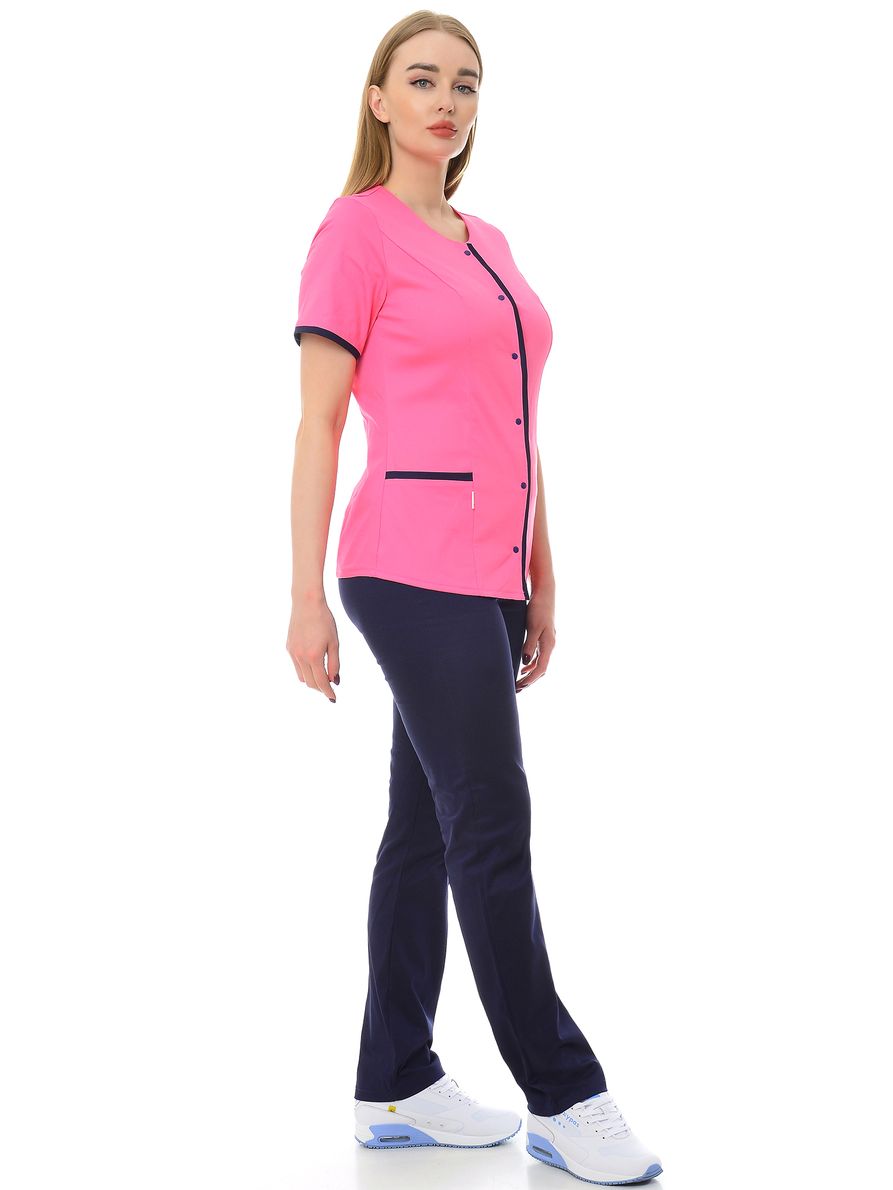 фото Костюм медицинский женский medicalwear эвелина 106 розовый 40 ru