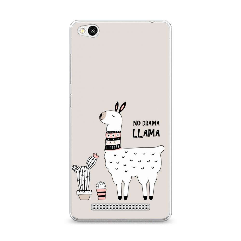 

Чехол Awog на Xiaomi Redmi 3 "No drama LLama", Разноцветный, 30850-2