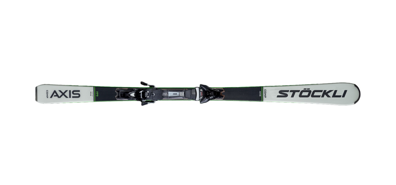 Горные лыжи Stockli Axis Comp + MC 11 2021 grey, 163 см