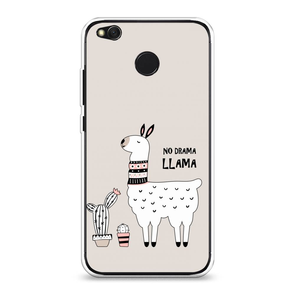 

Чехол Awog на Xiaomi Redmi 4X "No drama LLama", Разноцветный, 31450-2