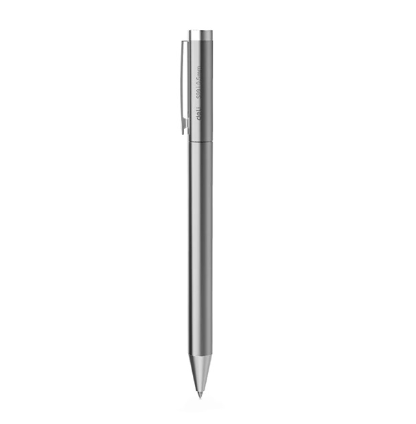 фото Гелевая ручка deli pen s99 silver