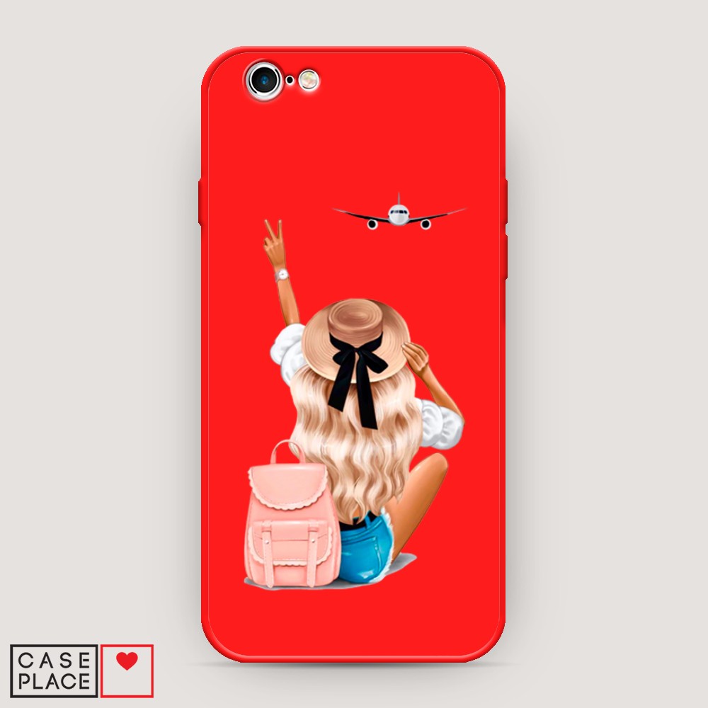 

Чехол Awog на Apple iPhone 6S / Айфон 6S "Автостопом самолетом", Разноцветный, 0104S53-1