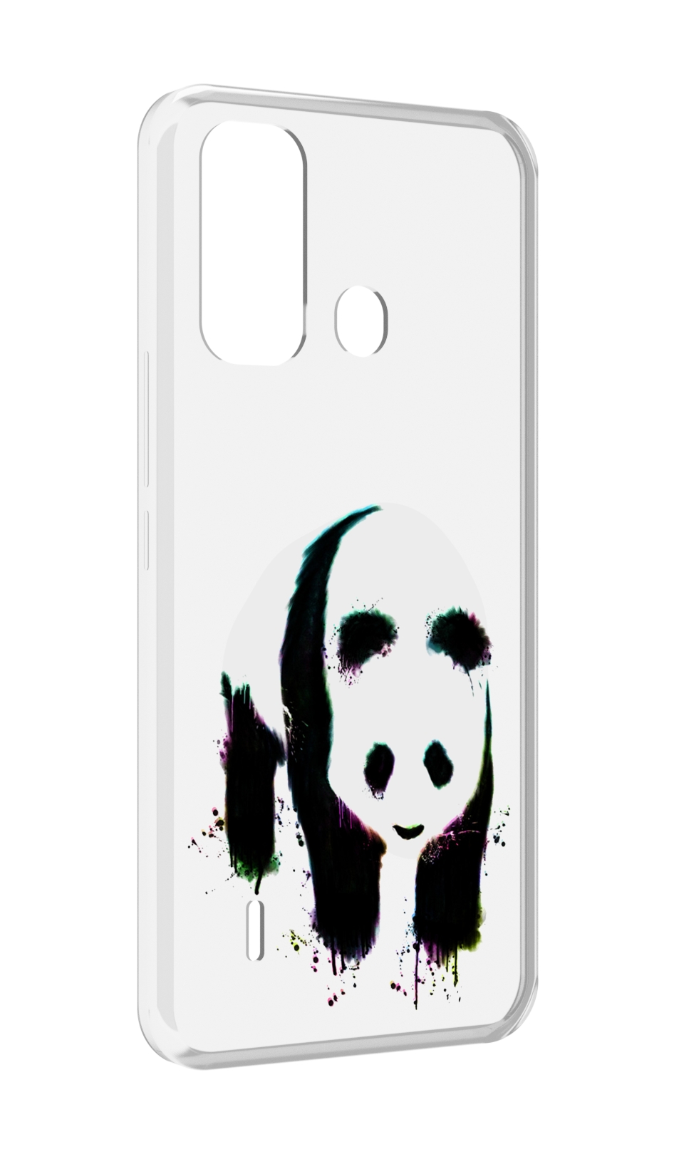 

Чехол MyPads панда в акварели для ITEL A49 / A58 / A58 Pro, Прозрачный, Tocco