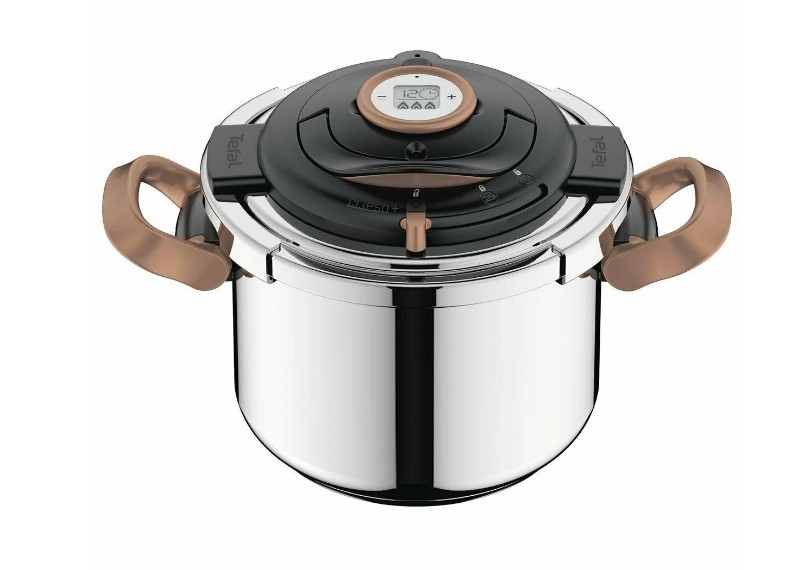 

Мультиварка-скороварка Tefal Clipso+ Precision P4410770 6 л для плиты, Серебристый, Clipso+ Precision