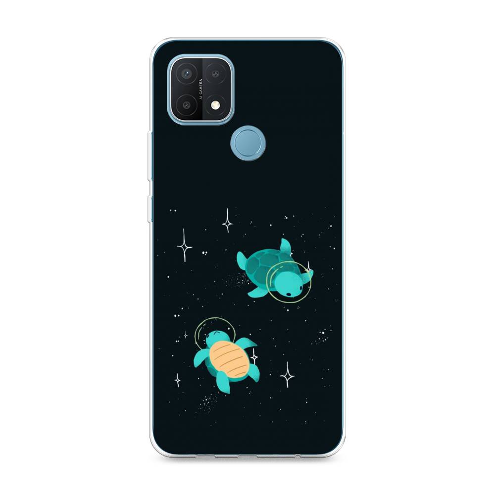 

Чехол Awog на Oppo A15/A15s "Черепашки космонавты", Разноцветный, 255650-4