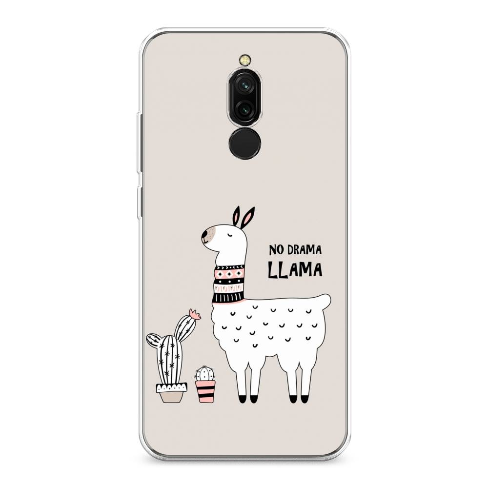 

Чехол Awog на Xiaomi Redmi 8 "No drama LLama", Разноцветный, 37150-2