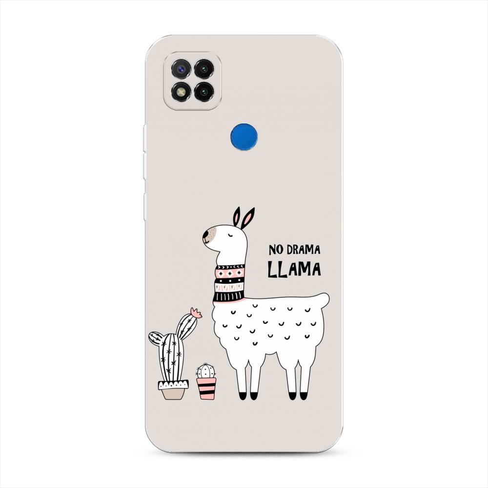 

Чехол Awog на Xiaomi Redmi 9C "No drama LLama", Разноцветный, 39050-2