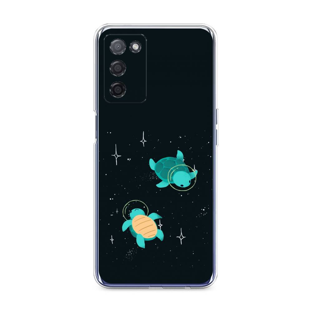 

Чехол Awog на Oppo A55 5G "Черепашки космонавты", Разноцветный, 256250-4