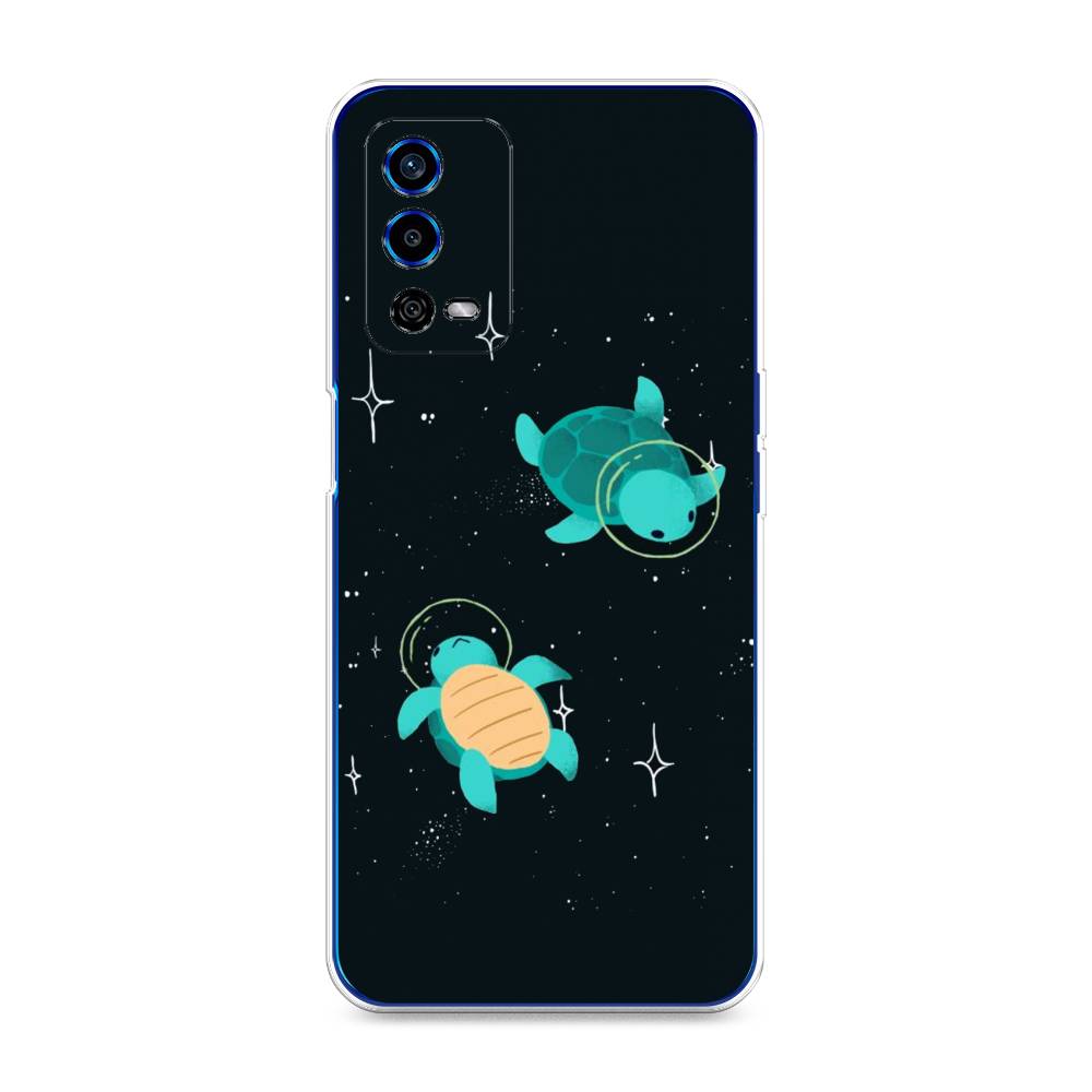 

Чехол Awog на Oppo A55 4G "Черепашки космонавты", Разноцветный, 259150-4
