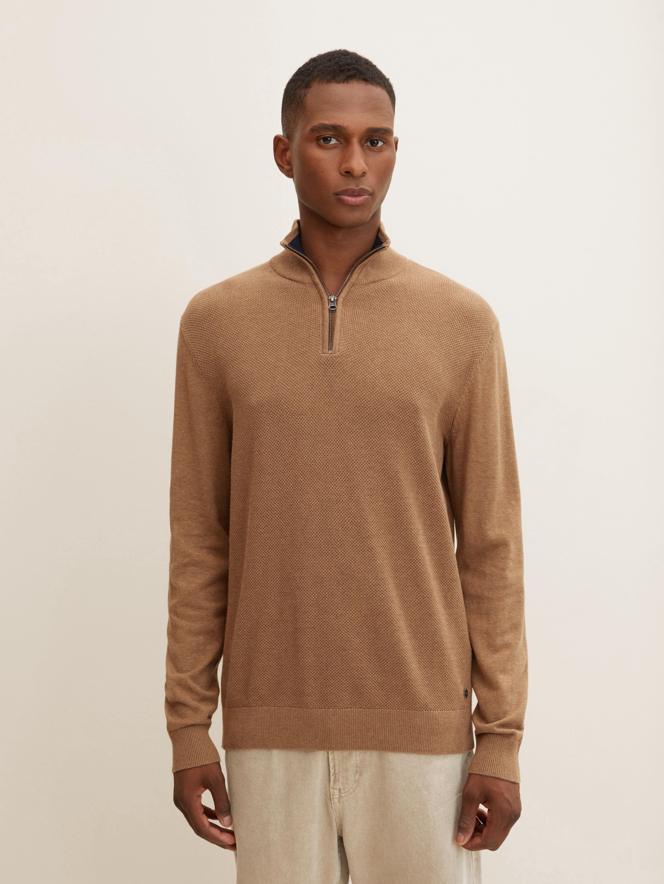 

Джемпер мужской TOM TAILOR 1034615 коричневый M, 1034615