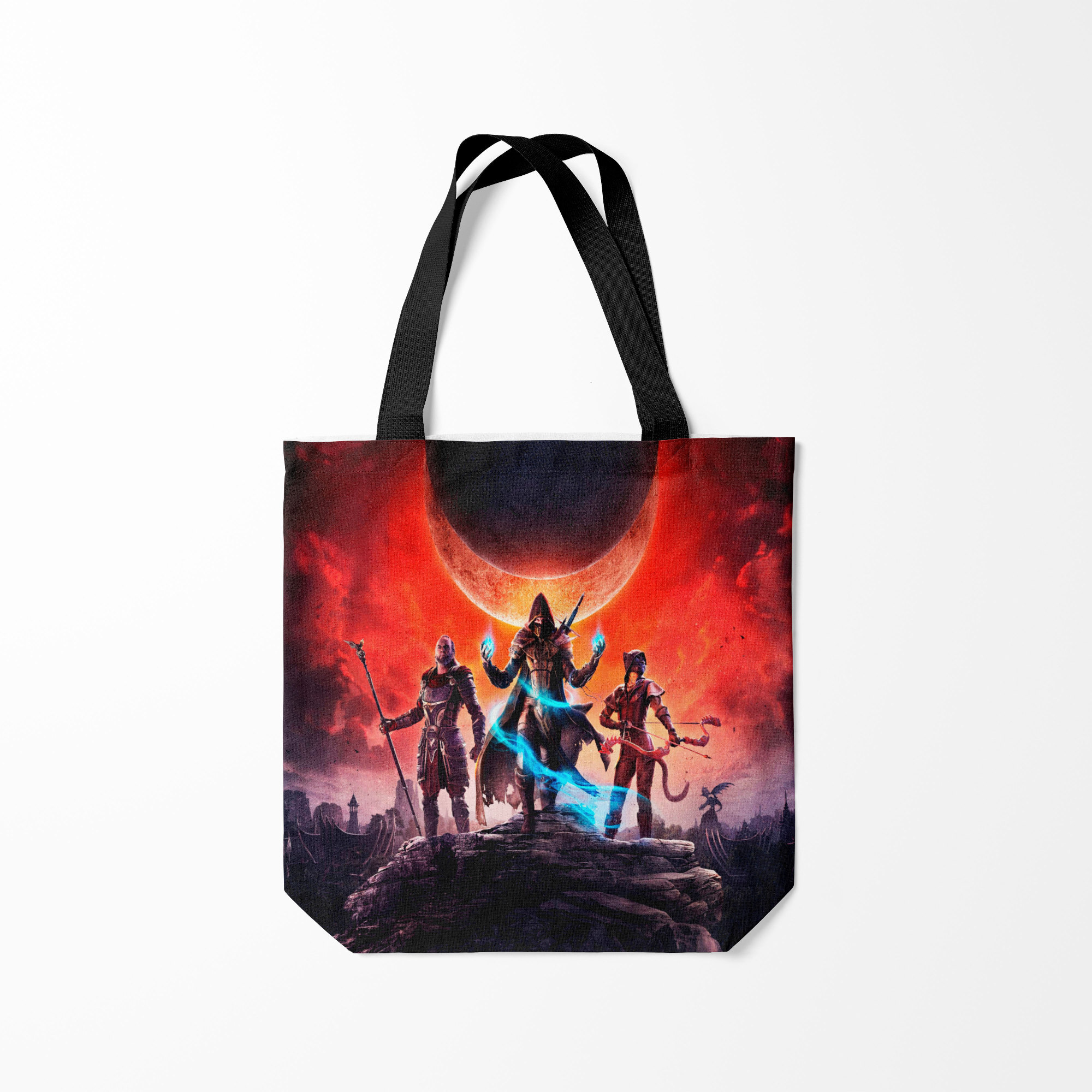 

Сумка шoппер унисекс Burnettie THE ELDER SCROLLS, черный, THE ELDER SCROLLS