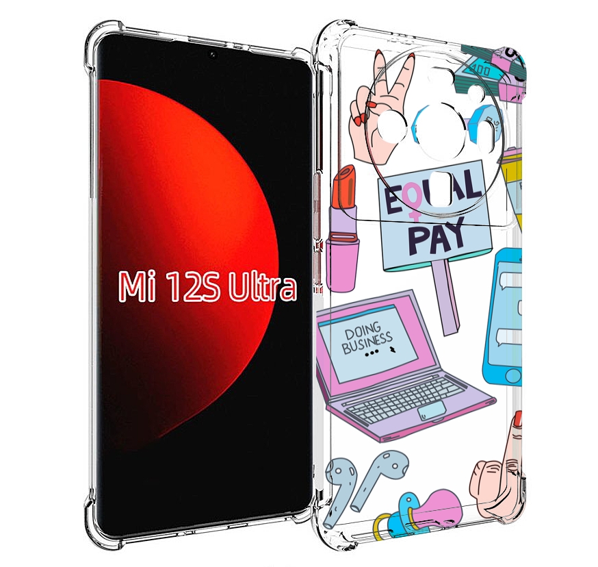 

Чехол MyPads разные-штучки для Xiaomi 12S Ultra, Прозрачный, Tocco