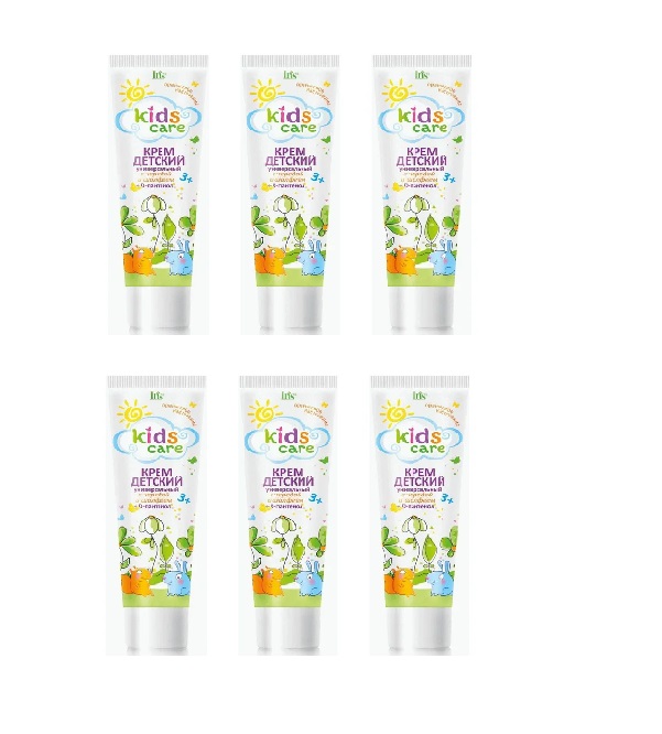 Крем Детский Iris cosmetic Kids Care Универсальный с ЧЕРЕДОЙ и ШАЛФЕЕМ 100мл,6 шт