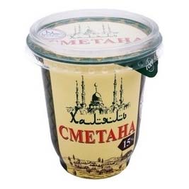 

Сметана Халяль 15% 300 г бзмж