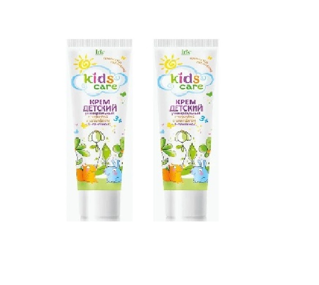 Крем детский Iris cosmetic Kids care универсальный с Чередой и шалфеем, 100 мл, 2 шт крем лекарь рецепты бабушки агафьи универсальный 100 мл