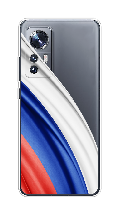 

Чехол на Xiaomi 12 "Флаг России уголок", Белый;синий;красный;прозрачный, 316050-1