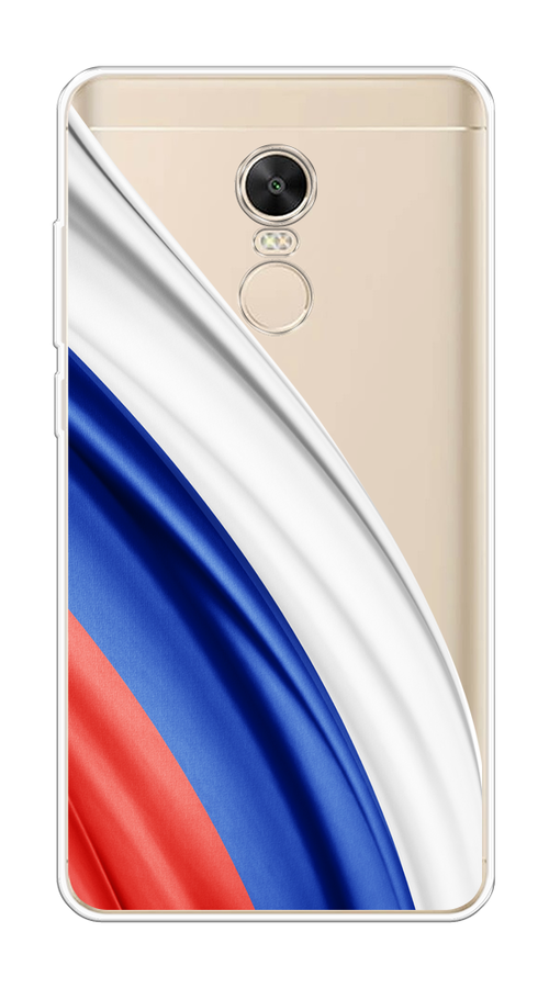 

Чехол на Xiaomi Redmi Note 4X "Флаг России уголок", Белый;синий;красный;прозрачный, 31950-1