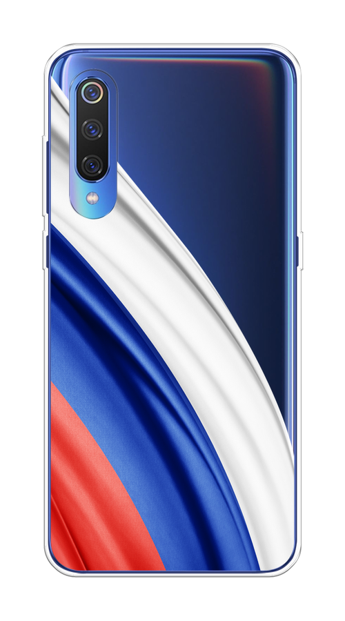 

Чехол на Xiaomi Mi 9 "Флаг России уголок", Белый;синий;красный;прозрачный, 34850-1