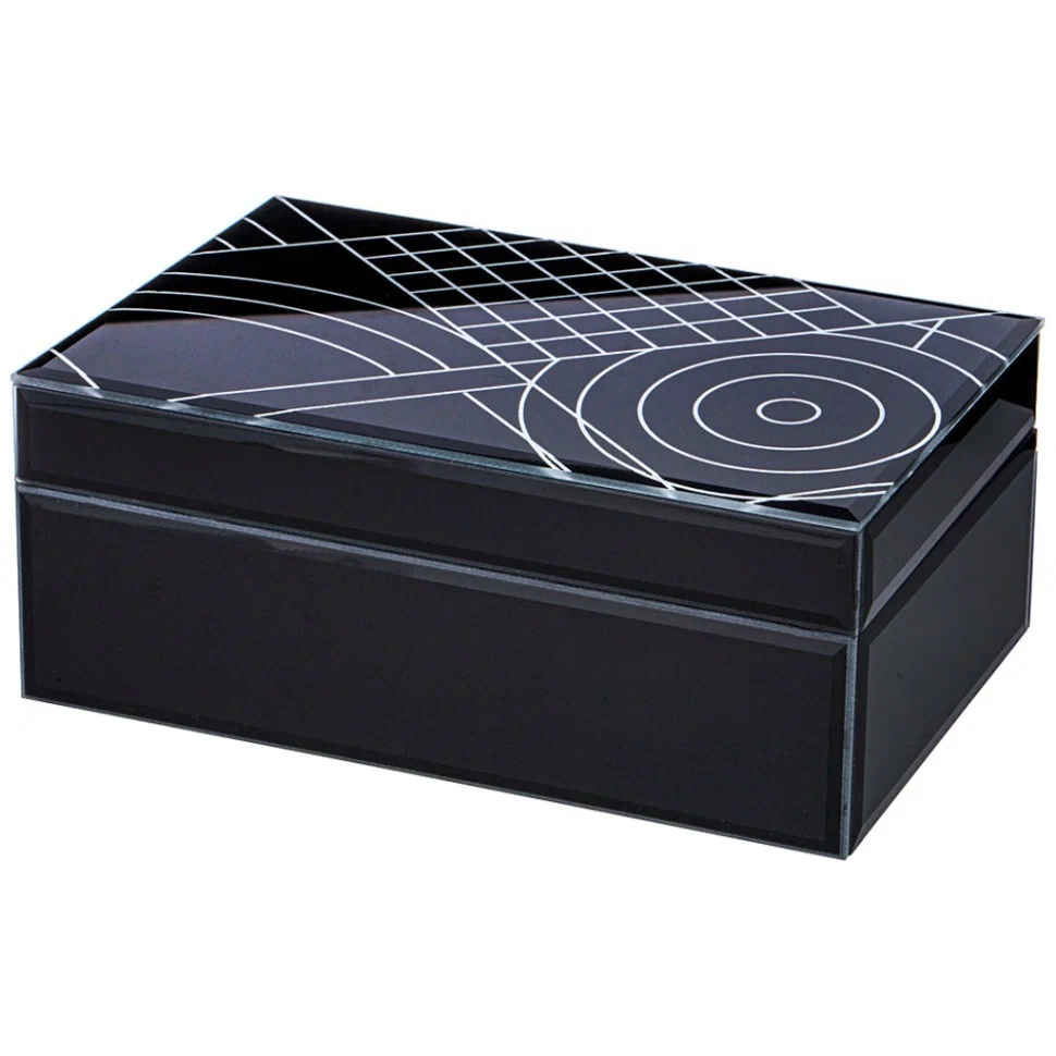 

Шкатулка 21*13*6,5 См 06-358 LEFARD, Черный