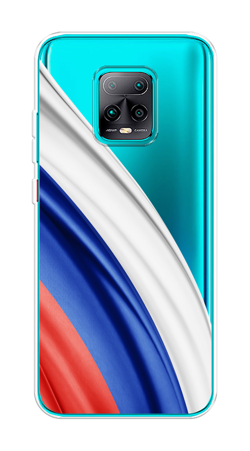

Чехол на Xiaomi Redmi 10X Pro 5G "Флаг России уголок", Белый;синий;красный;прозрачный, 38650-1