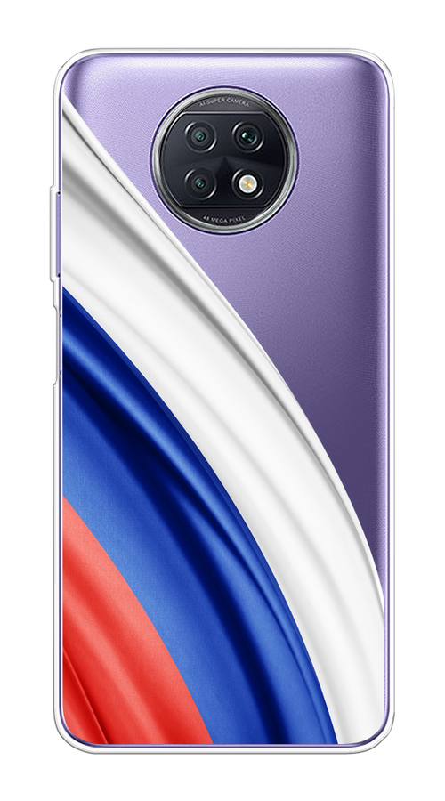 

Чехол на Xiaomi Redmi Note 9T "Флаг России уголок", Белый;синий;красный;прозрачный, 39650-1