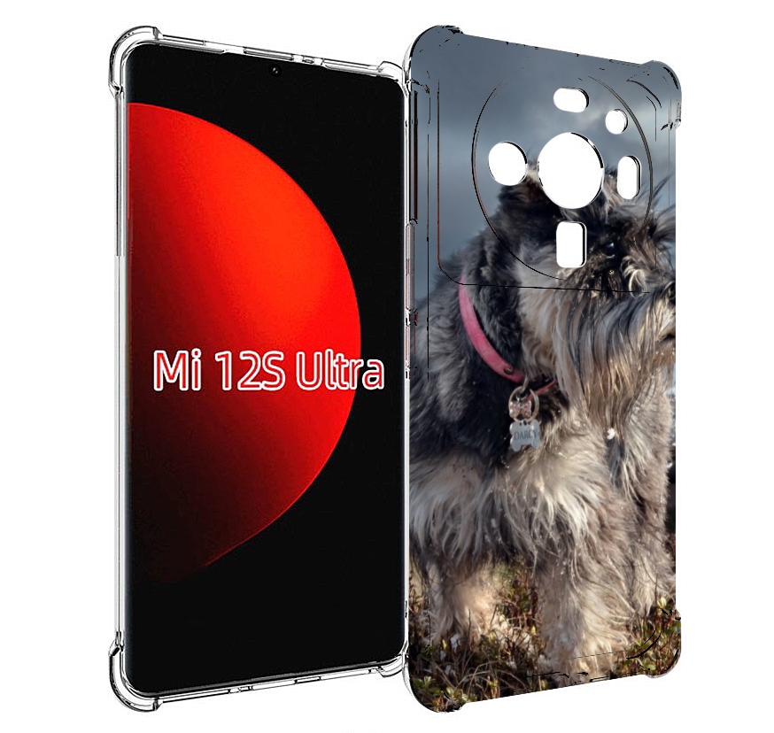 

Чехол MyPads ризеншнауцер 2 для Xiaomi 12S Ultra, Прозрачный, Tocco