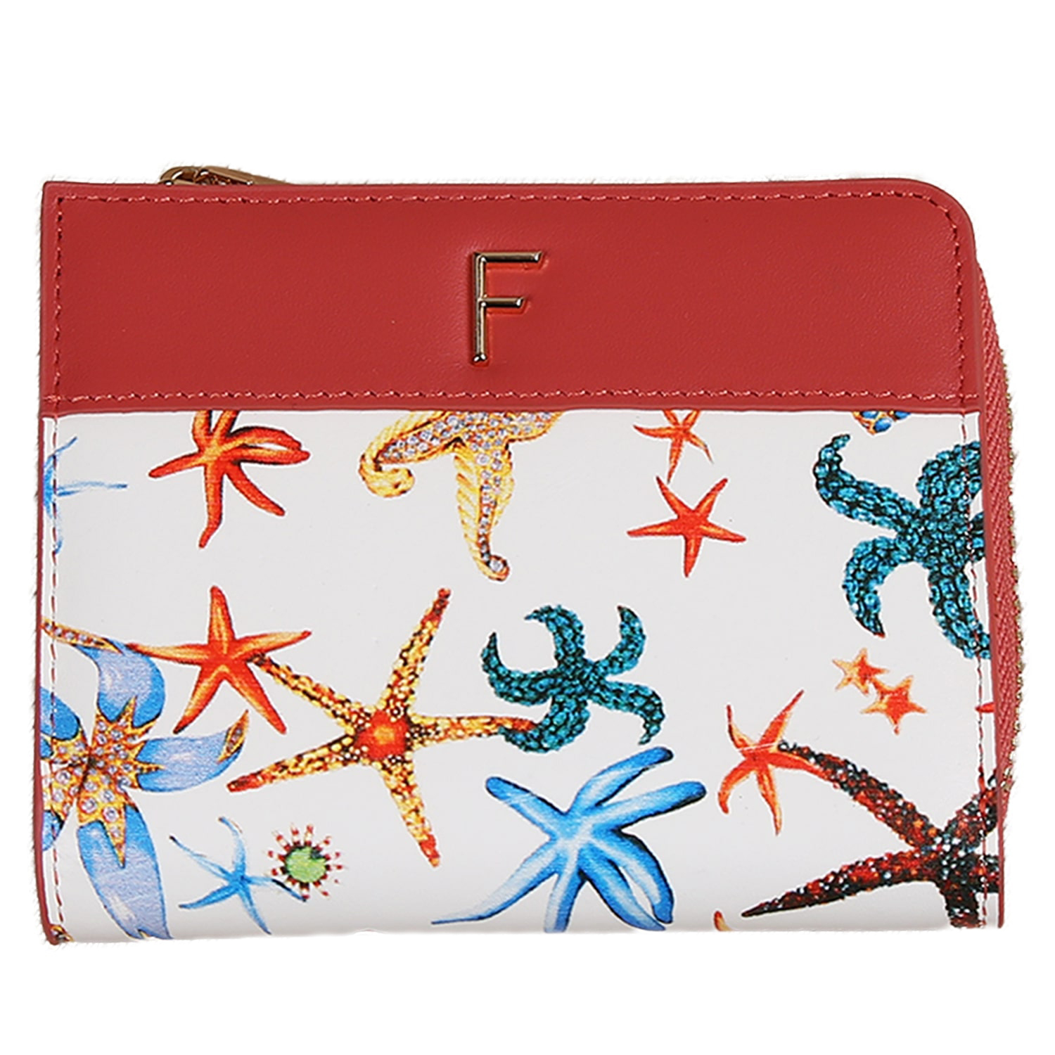 

Кошелек женский FABRETTI 20122401NPcoral-90, коралловый, Красный, 20122401NPcoral-90